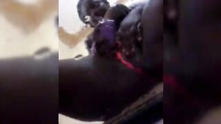 Naija Babe Masturbating Hard To Squirt