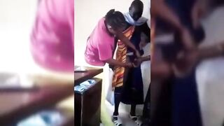 Naughty Kenyan Teachers Playing With Dick In Office