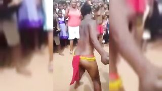 African Village Girls Dancing Naked