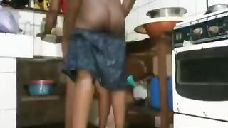 Fucking Newly Married Wife In Kitchen