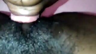 Sucking Her Wide Pussy