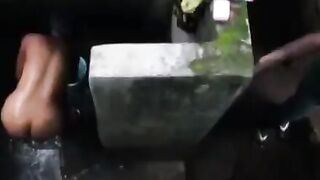 Man Caught Peeping Neighbor While Bathing