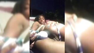 Tatiana Using Her Moms Vibrator
