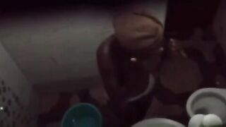 Folade Recorded By Roommate Bathing