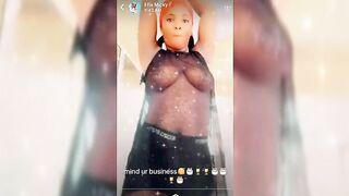 Naija Babe Efia Displaying Nice Tits