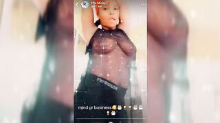 Naija Babe Efia Displaying Nice Tits