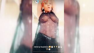 Naija Babe Efia Displaying Nice Tits