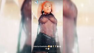 Naija Babe Efia Displaying Nice Tits