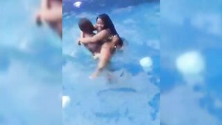 Naughty Couples In Swimming Pool
