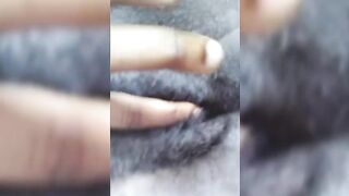 Ghana Lady Feeling Her Body