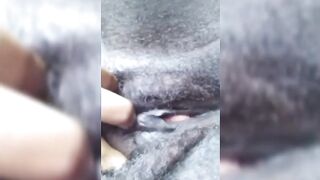 Ghana Lady Feeling Her Body