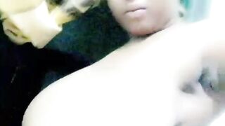 Endowed Nigerian Lady With Massive Boobs