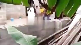 Cheating Man Got Stuck In Girlfriend Pussy