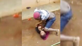 Tema Runs Girls Fighting And Showing Tits