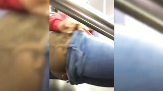 Sasha Getting Very Naughty On A Train