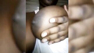 Ghana Babe Display Massive Boobs