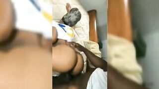 My Horny Neighbor Came To Watch Movies