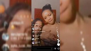 Naughty Babe On Instagram Live