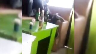 Drunk Ghanaians Caught Fucking In The Bar