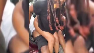 Tanzanian Couple Parked For Quickie On The Road