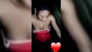 Victoria Showing Her Boobs In Video Call