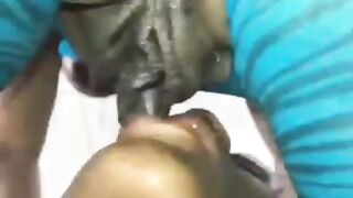 Sucking Her Fat Pussy Clit