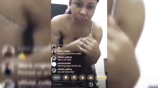 Naughty Instagram Live Video Of Bella