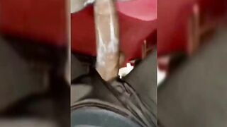 Gigantic Dick Made Her Cum