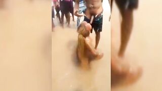South Africans Horny In Village Stream