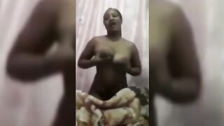 Mrs Aminu Recorded By Lover Naked