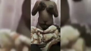 Mrs Aminu Recorded By Lover Naked