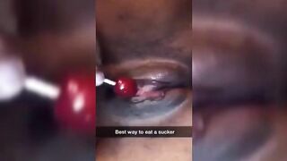 Linda Sweet Pussy Lollipop