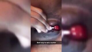 Linda Sweet Pussy Lollipop