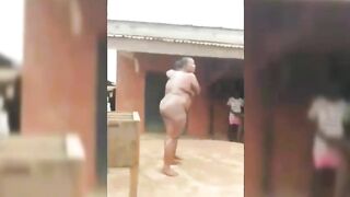 Naked With Her Daughter In Public