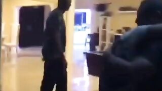 African Men Playing With Hookup Babe