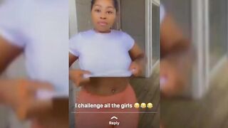 Johannesburg Girl Join The Nude Challenge Video