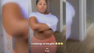 Johannesburg Girl Join The Nude Challenge Video