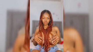 Pretty Girl With Melon Breast