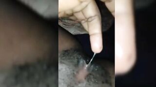 Horny Girl Showing Wet Pussy