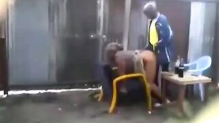 Married Man Fucking Bar Lady Outside