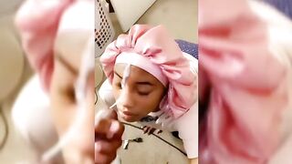 Johannesburg Babe Ashley Taking Cum On Face