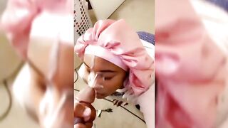 Johannesburg Babe Ashley Taking Cum On Face