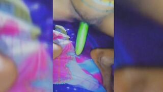 Naija Babe Humping Cucumber