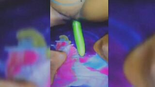 Naija Babe Humping Cucumber