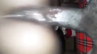 Benin Girl Riding My Prick