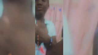 Prisca Showing Her Tits And Pussy