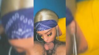 She Swallowed My Long Dick