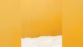 Oiling Her Booty On Camera