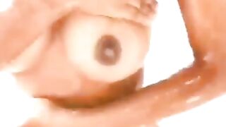 Nigerian Girl With Nice Boobs Bathing