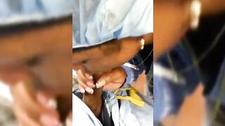 Nurse In Botswana Giving Colleague Blowjob